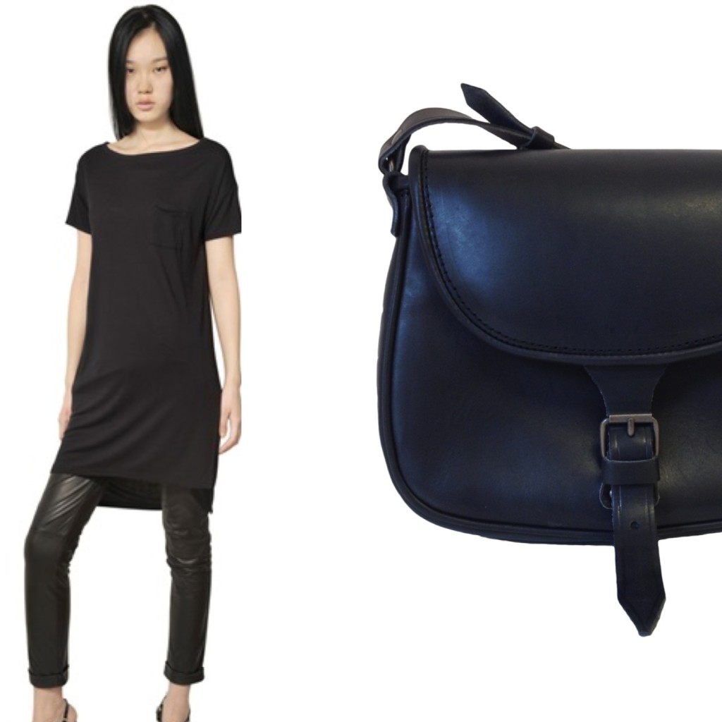borse in pelle nera inverno 2014